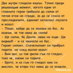 Две мутри гледали екшън. Точно ...