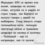 Мерцедес 600 се врязва във валя...