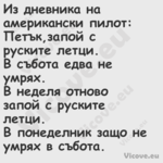 Из дневника на американски пило...